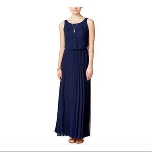 B. Darlin navy blue maxi dress